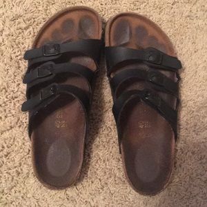 Black Florida Birkenstocks